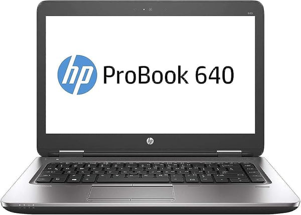 HP ProBook 640 G2 – Core i5 (الجيل السادس) – ذاكرة وصول عشوائي (RAM) سعة 8 جيجابايت – قرص SSD سعة 256 جيجابايت – شاشة Intel HD - شاشة عالية الدقة بالكامل مقاس 14 بوصة