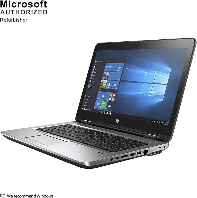 HP ProBook 640 G3 – Core i5 (7th Gen) – 8GB RAM – 256GB SSD – Intel HD Graphics -14" HD TRUST USED