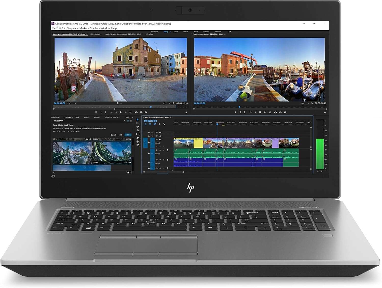 Hp Zbook 17 G6 I5-9400H Ram 16G-512G Intel UHD 620 17.3